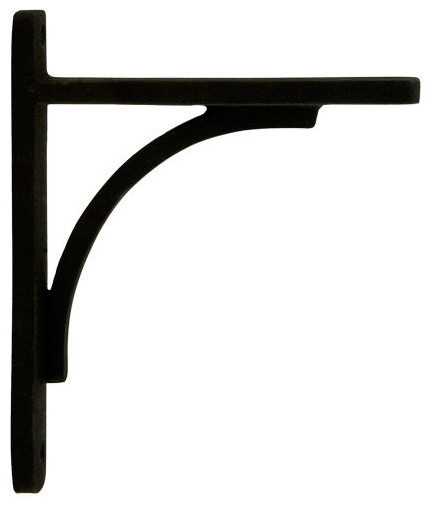 Rustic Cast Iron Shelf Bracket Traditional Brackets