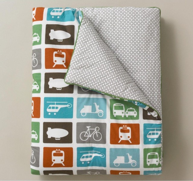 Dwell Studio Transportation Multi Play Blanket Traditional Baby