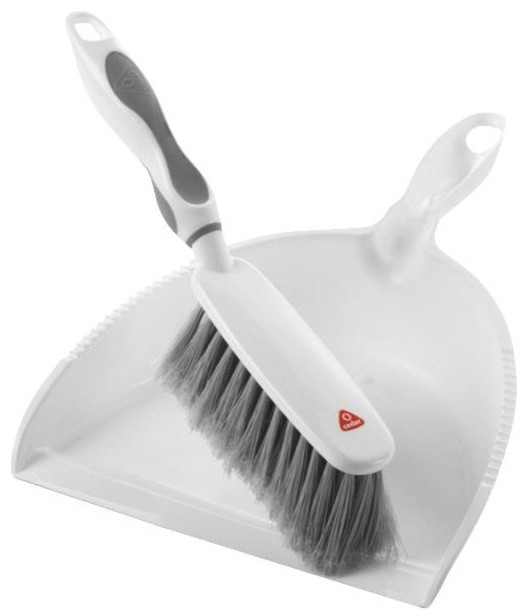 OCedar SnapOn Brush & Dust Pan Set Contemporary Mops Brooms And Dustpans by Hipp Modern