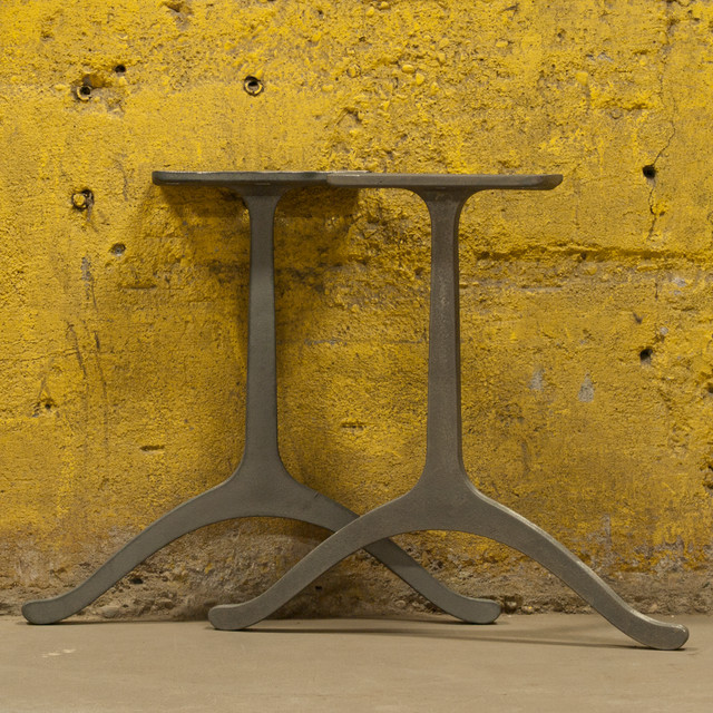 Wishbone Legs Industrial Table Tops & Bases by Ares Iron