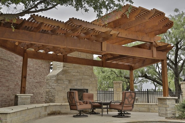 Pergola - Craftsman - by Abilene Restoration & Construction