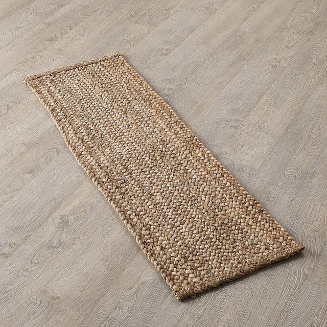 Jute Braided Runner contemporaryrugs