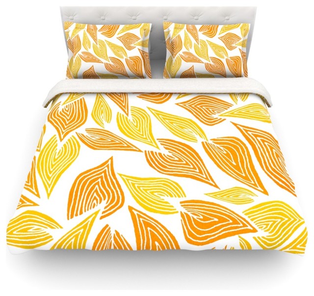 Pom Graphic Design "Autumn" Duvet Cover, Lightweight, King