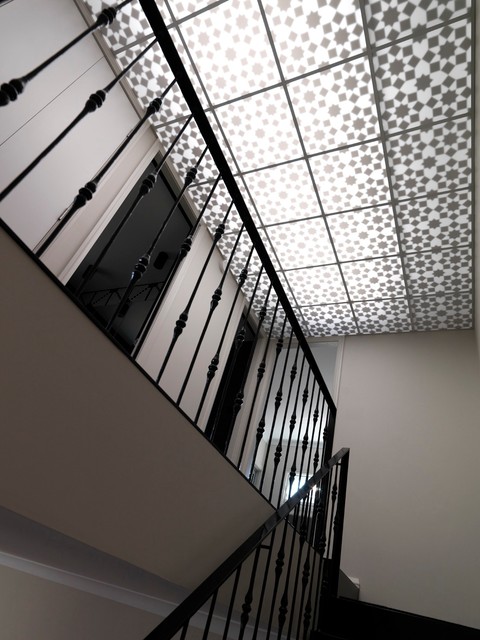 Eclectic Staircase Sydney Queens Park Residence eclectic-staircase