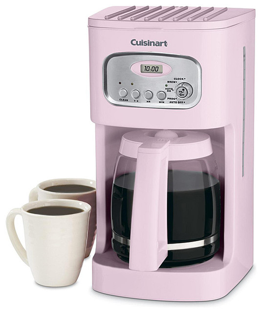 Cuisinart DCC-1100PK Pink 12-cup Programmable Coffeemaker - Contemporary - Coffee Makers - by ...