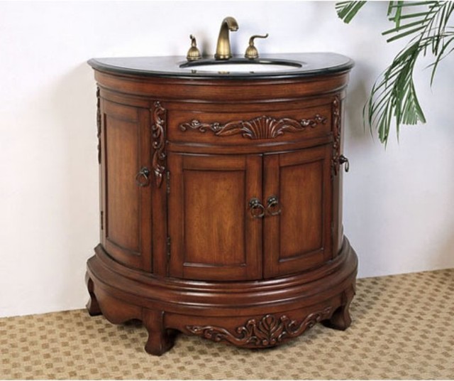 Kincaid Demilune Bathroom Vanity LF33 Contemporary Bathroom