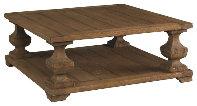 Sherrill Occasional Square Cocktail Table 365-850 - Traditional - Coffee Tables - by Benjamin ...