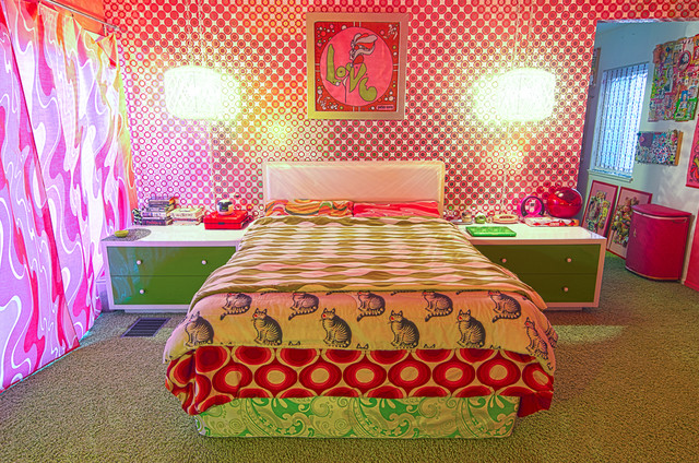 LA 70s - Eclectic - Bedroom - Los Angeles - by Alex Amend Photography