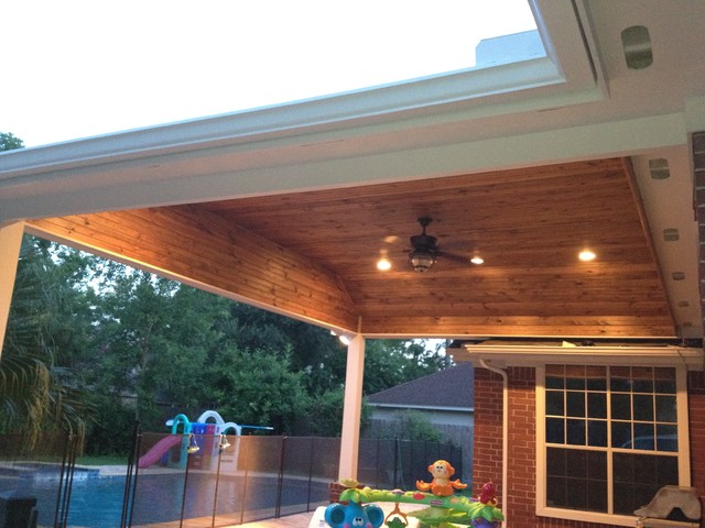 Eclectic Patio Houston DECKS eclectic-patio