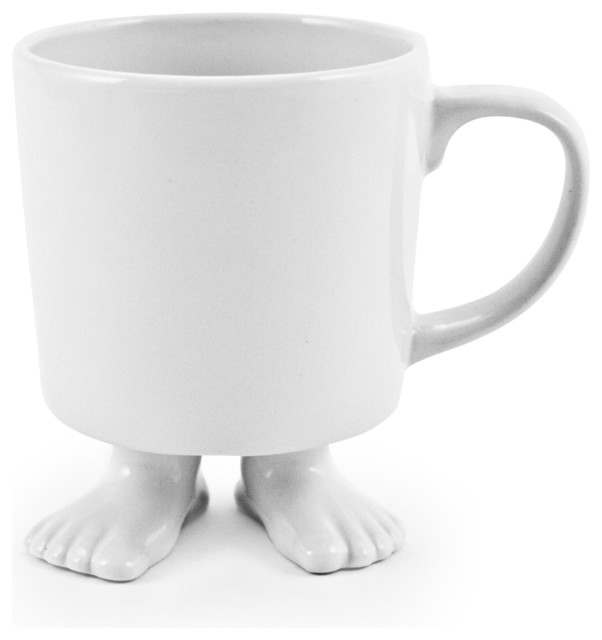 Footed Coffee Mug, Efeet Collection Eclectic Mugs by Dylan Kendall Home