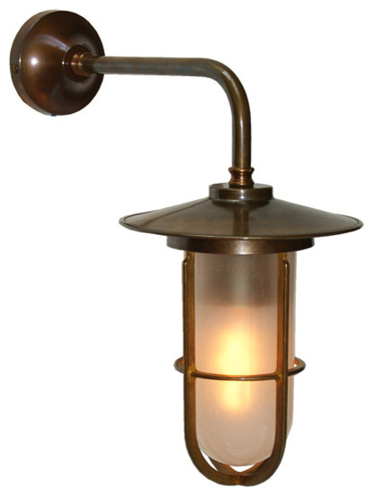 Lena Well Glass Wall Light - Industrial - Swing Arm & Reading Lights - other metro - by Mullan ...