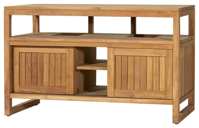 Salle de bain decoration bois ~ tazmik.com for . Meuble salle de bain en bois