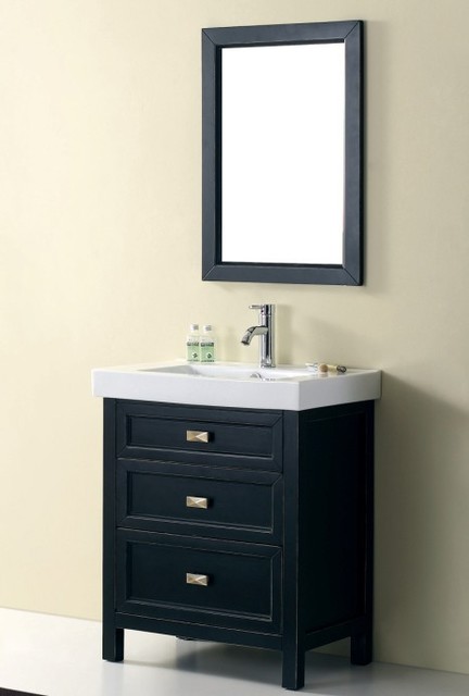  Black Banthroom Vanity traditionalbathroomvanitiesandsinkconsoles