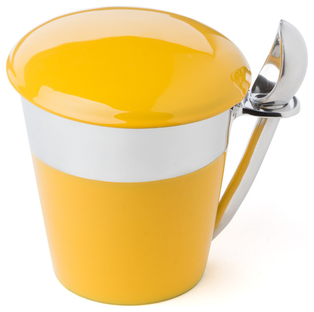 Lunares Pint Marigold Ice Cream Holder Contemporary Speciality