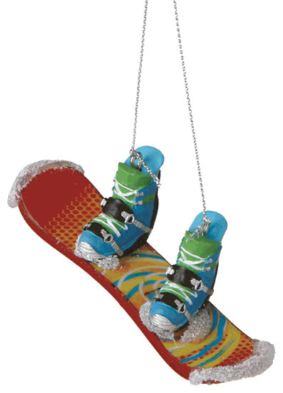 snowboarding christmas tree ornament snowboard winter snowboarding christmas tree ornament snowboard winter