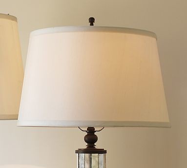 lamp shades drum traditional tapered shade silk lighting ivory extra accessories xl