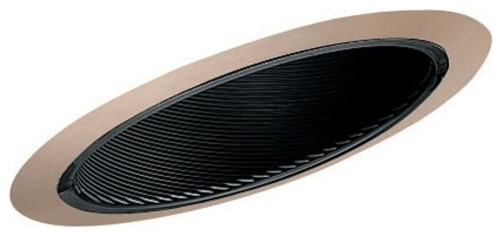 Juno 604 6" Super Slope Downlight Baffle Trim, 604b-Abz - Modern ...