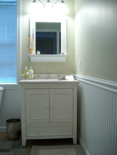 Holman Bathroom. Victorian style, in white. traditionalbathroom