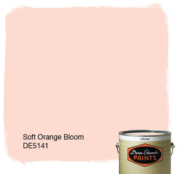 DunnEdwards Paints Soft Orange Bloom DE5141