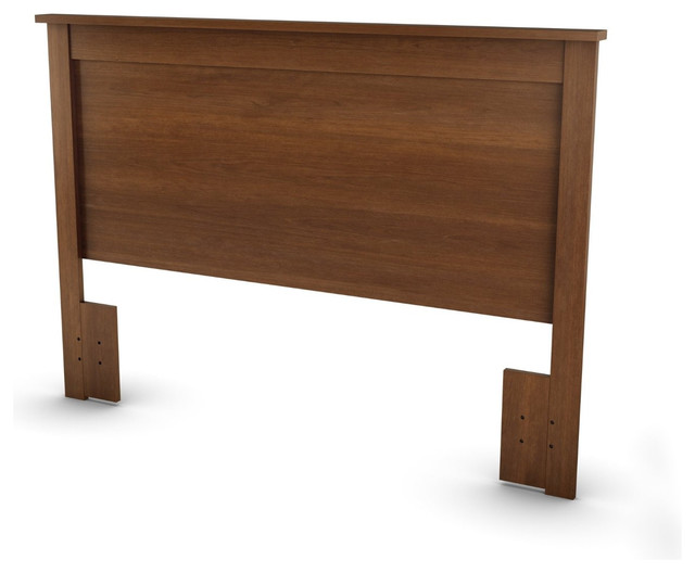 Full/Queen Contemporary Cherry Finish Headboard Transitional