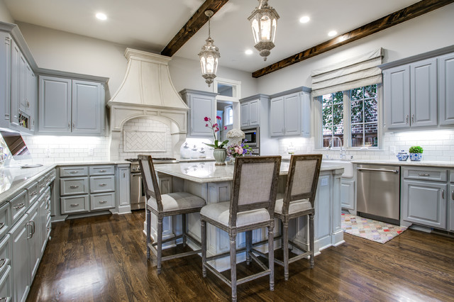 University Park French Colonial - Traditional - Kitchen - dallas - by ...