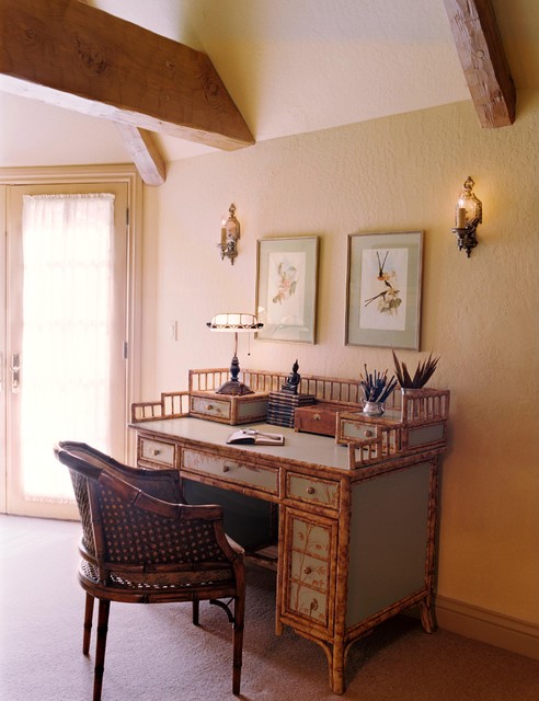 Desk in Master Bedroom - Traditional - Home Office - san ...