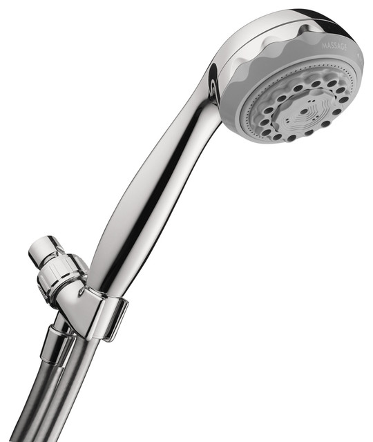 Hansgrohe 6363005 Clubmaster Handshower Sam Set in Chrome Modern