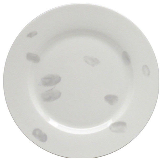 Fingerprints Side Plate Size Single Modern Salad And Dessert Plates
