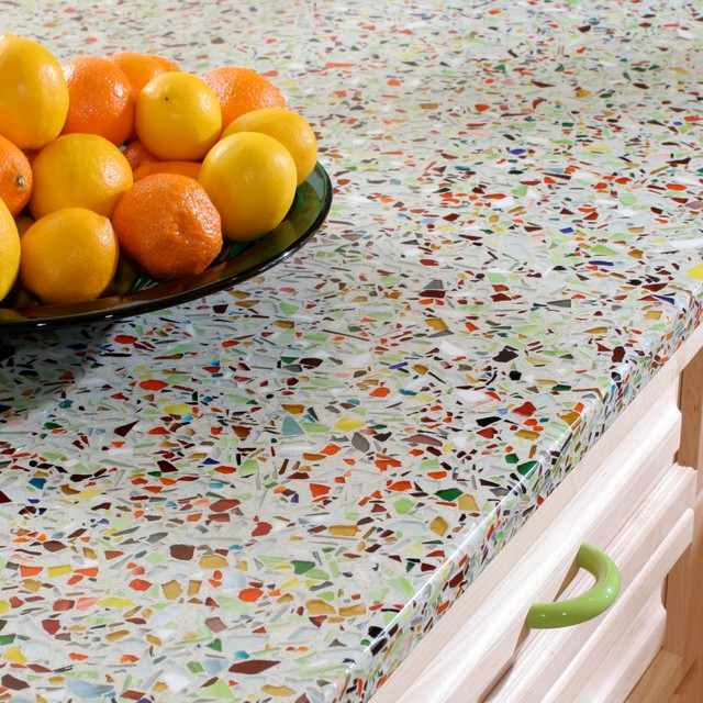 Vetrazzo: Millefiori - Kitchen Countertops - by Latera Architectural