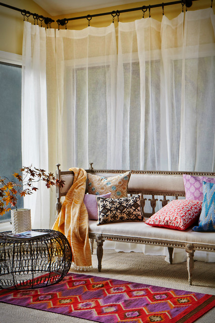 Eclectic Sunroom New York Sleepy Hollow Home eclectic-sunroom