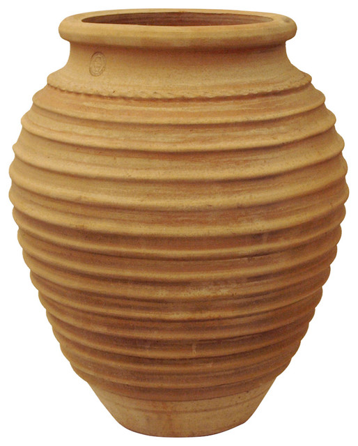 Greek Koroniotiko Mediterranean Outdoor Pots And Planters santa