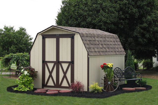 Wooden and Vinyl Storage Sheds from PA - Traditional - Garage And Shed ...