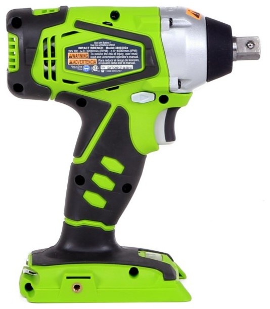 GreenWorks G24 Impact Wrench Traditional Power Tools by Greenworks