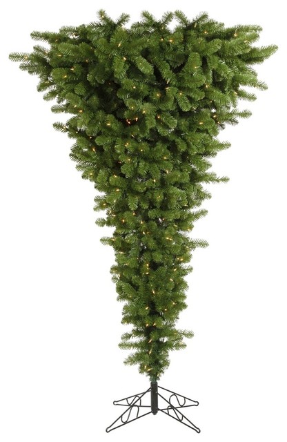 pre lit green upside down artificial christmas tree warm pre lit green upside down artificial christmas tree warm