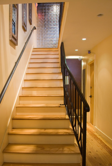 Stairs - renovated or designed for new construction by SmartArchitecture eclectic-staircase Eclectic Staircase Boston Eclectic Staircase Boston Stairs - renovated or designed for new construction by SmartArchitecture eclectic-staircase