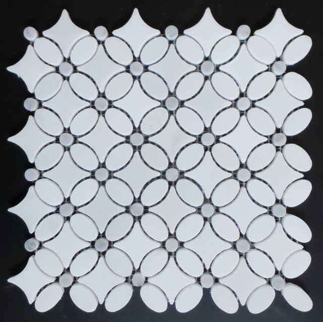 Flower Pattern Mosaic Tile | carrara marble flower pattern mosaic tile white carton Flower Pattern Mosaic Tile | carrara marble flower pattern mosaic tile white carton