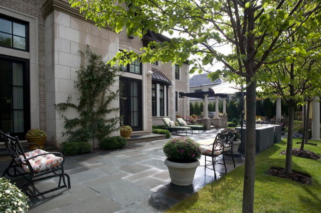 Eclectic Patio Chicago Stone and Brick Work eclectic-patio