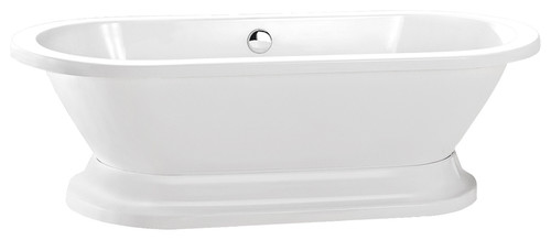 Gracie 70" Freestanding Bathtub w/ Base