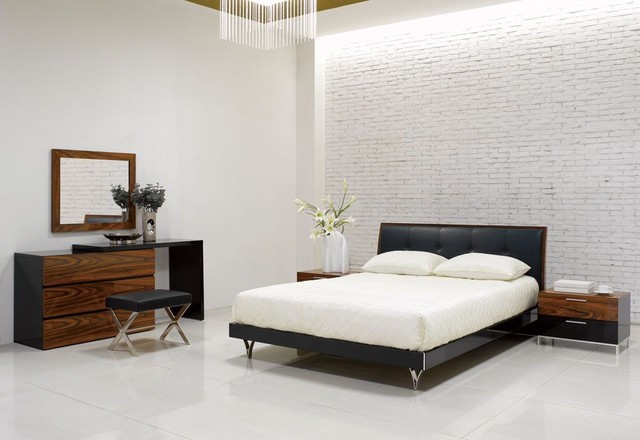 Elegant Leather High End Bedroom Sets modern bedroom furniture sets