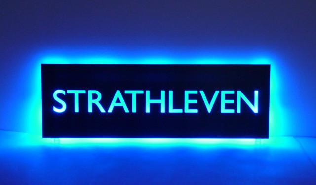 stainless steel name plates modern decorative signs