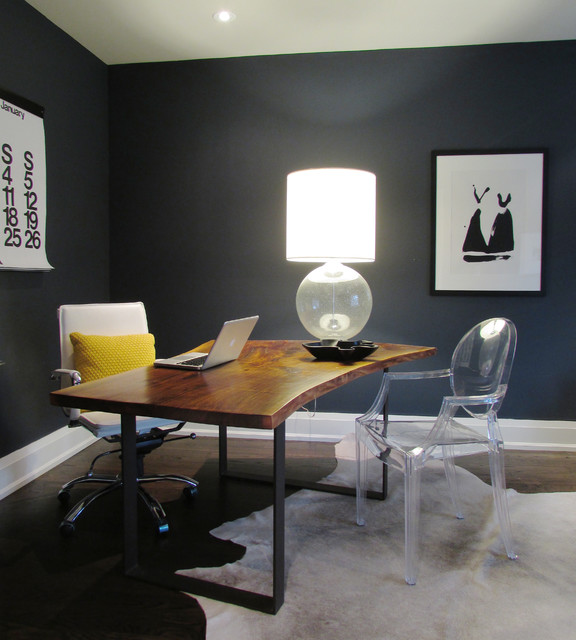 My Houzz The Richards' Rebuild Contemporary Home Office toronto