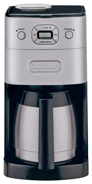 Cuisinart Grind and Brew Thermal 10-Cup Automatic Coffeemaker - Contemporary - Coffee Makers ...