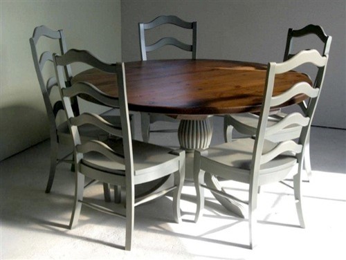 Diy Dining Set Makeover Tennsat Com Easy Dining Table Refinish For Interior Home Design Contemporary With