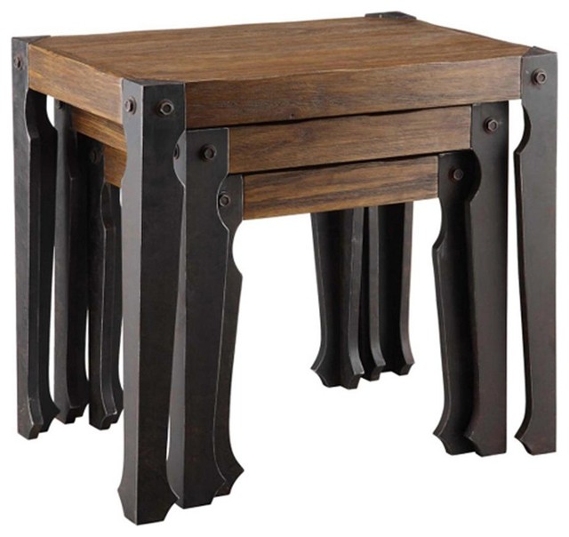rustic end tables set of 2 rustic end tables set of 2