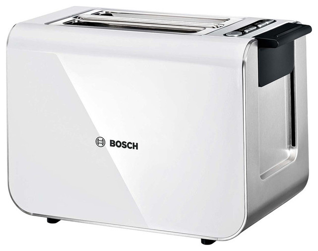 Bosch Styline Sensor Toaster TAT8611GB White Modern Toasters by