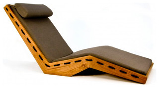 Lauser Outdoor Lounger - Modern - Outdoor Chaise Lounges - los angeles