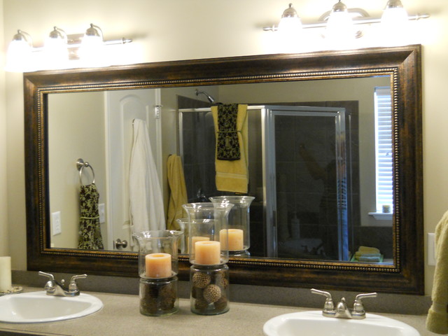 Mirror Frame Kit Traditional Bathroom Mirrors Salt Lake City By Reflected Design