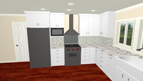 Remodeling Kitchen - Microwave Placement