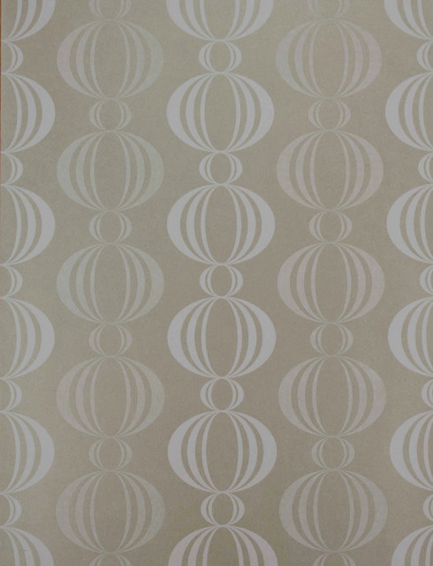 Azhar taupe retro orb wallpaper, bolt retro tapet af ...