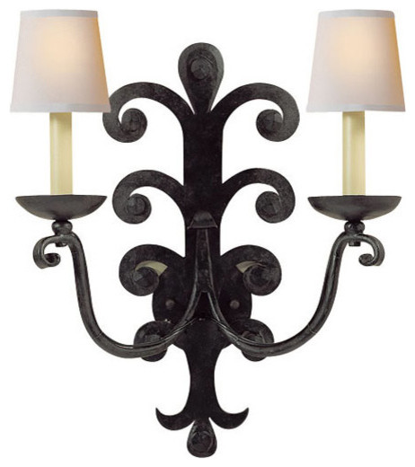 E.F. Chapman 2 Light Decorative Wall Light - CHD1405 - Traditional - orange county - by Lightopia
